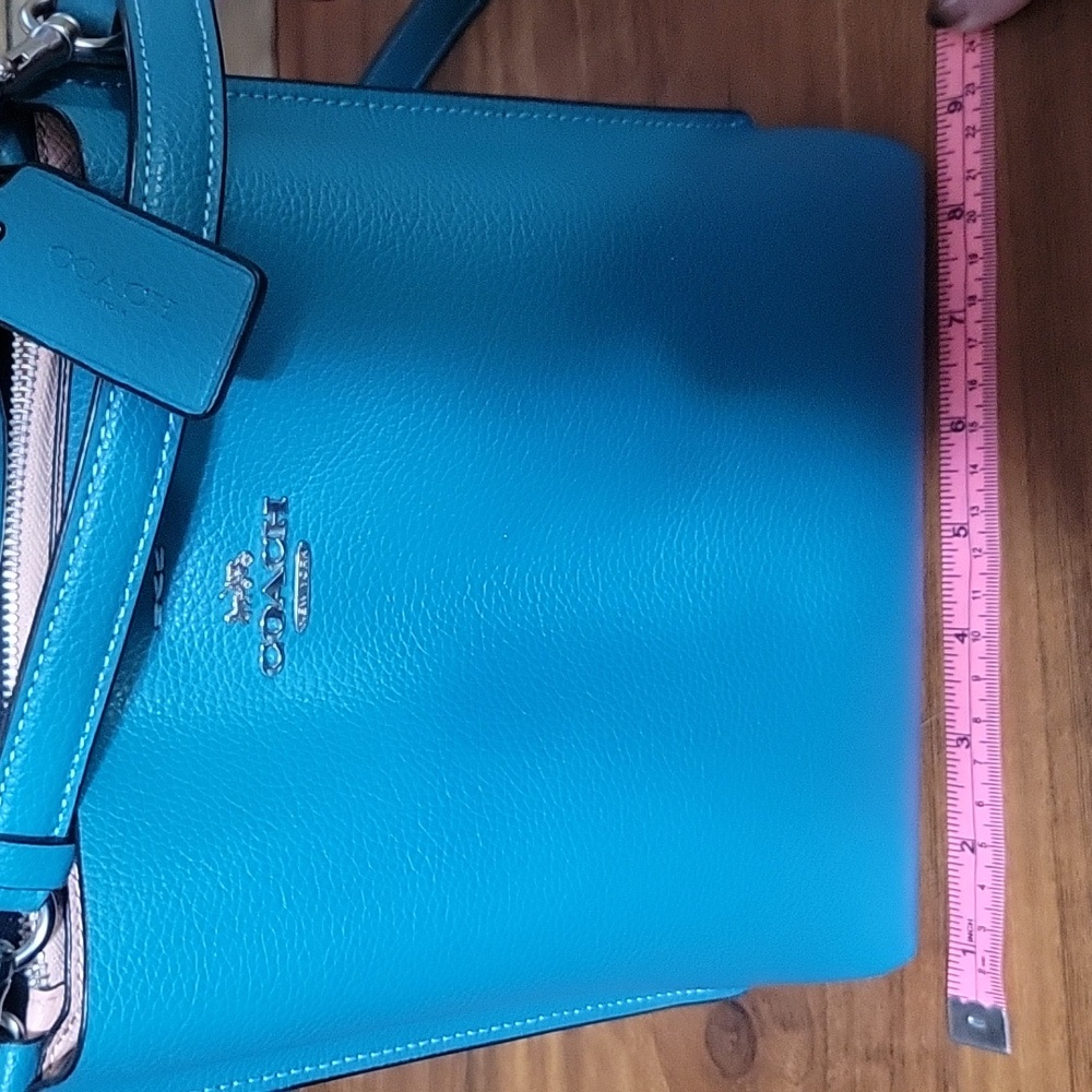 Coach Teal Crossbody Bag - Picture 12 of 14
